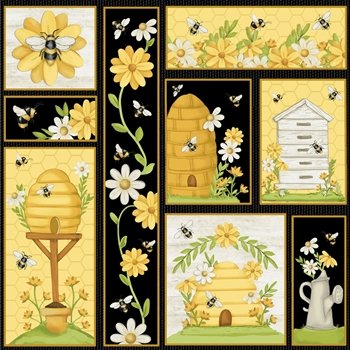 Bee You!! Blocks Panel 106 49 Multi