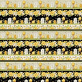 Bee You!! Border Stripe 108 49 Multi