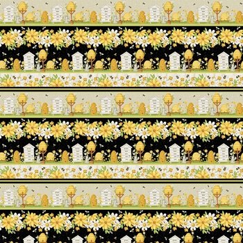 Bee You!! Border Stripe 108 49 Multi