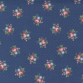 Belle Isle Floral 14925 15 Navy
