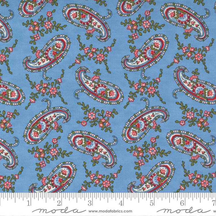 Belle Isle Paisley 14923 14 Lt Blue