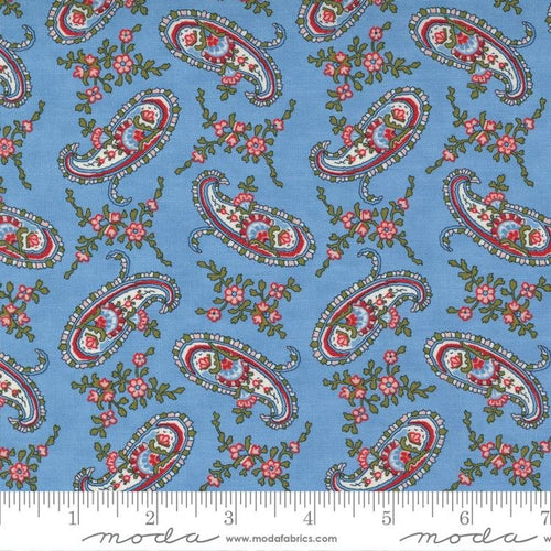 Belle Isle Paisley 14923 14 Lt Blue