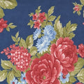 Belle Isle Print 14920 15 navy