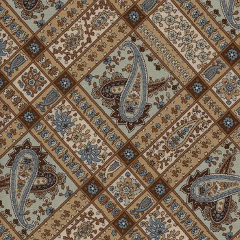 Berkely Square Paisley Brown 02795 04