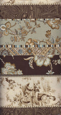 Berkley Square Border Stripe Brown 02789 04