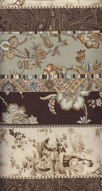 Berkley Square Border Stripe Brown 02789 04