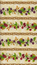 Berry Patch berries border 28041-127 Cream