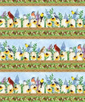 Berry Patch Border Stripe 28037 471 birds