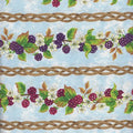 Berry Patch border stripe 28041-427 Blue