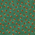 Bird Song Berries Teal 5984 12