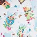 Blessed birdhouses  Tossed 24902 Z white