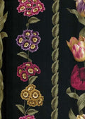 Bloom Border Stripe C3704 Black