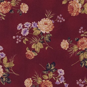Bloom Floral C3199 Wine
