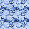 Blue Jubilee Cabbage Rose 1726 75 Blue