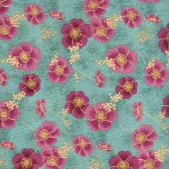 Bonsai Geisha Floral 2084 67 Metallic