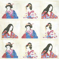 Bonsai Geisha Panel 28 Motifs 2082 12