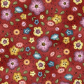 Born to Sew Background Bouquet DC9429 Red