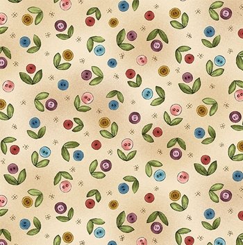 Born to Sew Button Buds DC9430 Beige