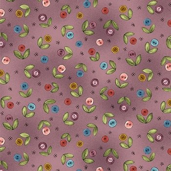 Born to Sew Button Buds DC9430 Plum
