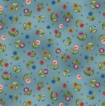 Born to Sew Button Buds DC9430 Teal
