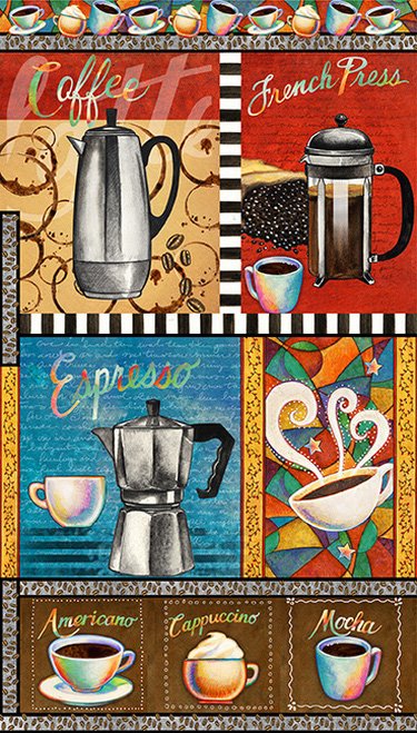 Brewed Awakenings Coffee Patch 9820 88 Red