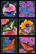 Butterfly Garden 6400-black Butterflies
