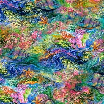 Call of the Sea Waves and Shells 17993 Multi