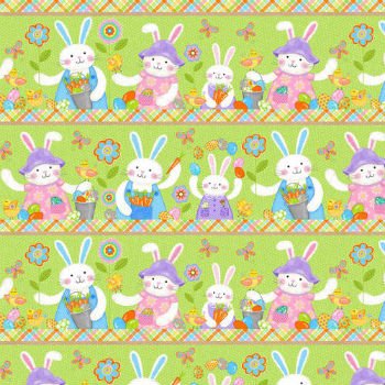 Carrot Patch Border Stripe 4469 66
