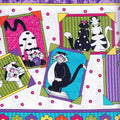 Caterwauling Tails Border Stripe 0914 White