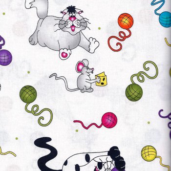 Caterwauling Tails Tossed 0916-1 White