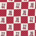 Cats in the Manor Red 31934 3
