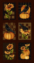 Cavalier Crow Block Panel 2814P-38 Brown