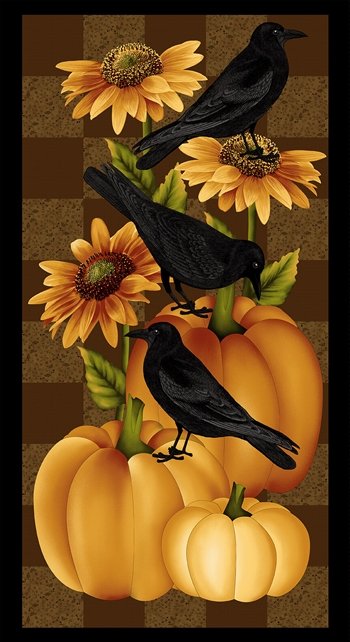 Cavalier Crow Large Panel 2813P 38 Brown