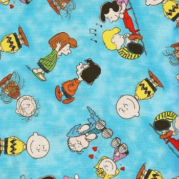 Charlie Brown Tossed Blue 22065 B