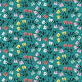 Felicity Charmingly Cheerful Teal 610129