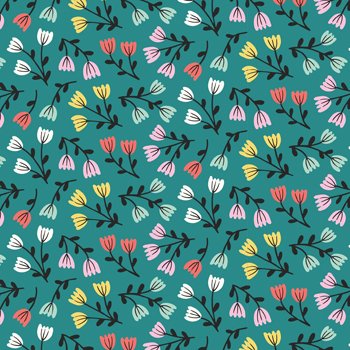 Felicity Charmingly Cheerful Teal 610129