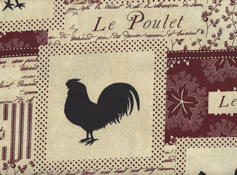 Chcken Le Poulet Patchwork Beige