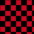 Chess This & That VI Checkerboard 28732 JR Black/Red