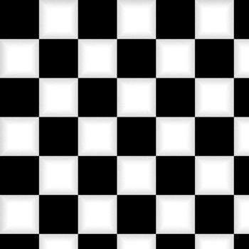 Chess This & That VI Checkerboard 28732 JZ Black/White