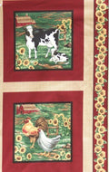chicken cow 73881 farm