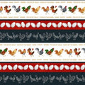 Chicken Farm Raised Border Stripe 1978 98 Black