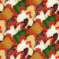 Chicken Farm Raised Packed Roosters 1975 83 Multi