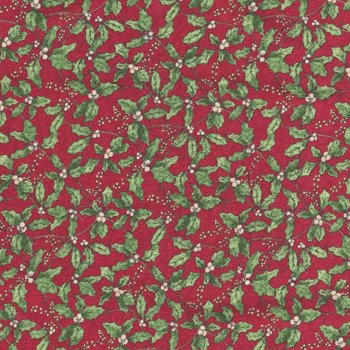 Choir of Angels Ivy on Red 76312
