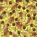Cinnamon Spice Acorns Y0226-10 Dark Yellow