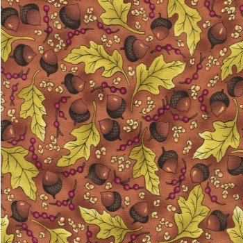 Cinnamon Spice Acorns Y0226-51 Rust