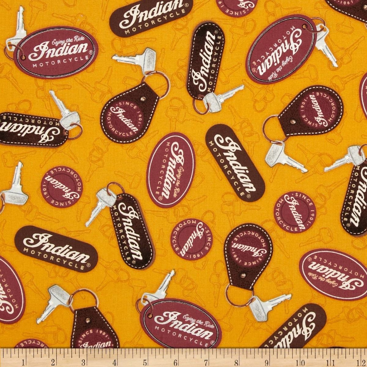 Classic Indian Motorcycle Keys 23591 S Orange