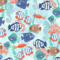 Coastal Dreams Colorful Fish 4858-11 Seafoam