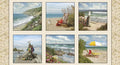 Coastal Dreams Panel 13004 Sand (digitally printed)