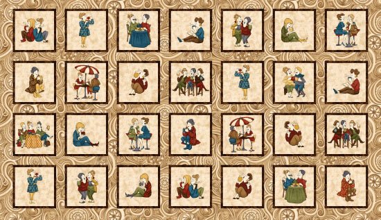 Coffee Escapes Panel Q 8844 44
