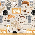 Coffee Shop 52259-1 Cream